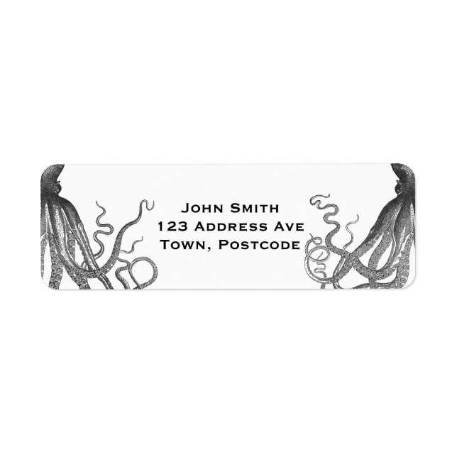 Kraken - Black Giant Octopus / Cthulu (Front)