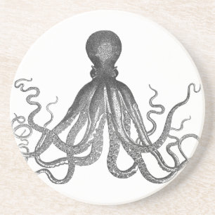 Kraken - Black Giant Octopus / Cthulu Coaster
