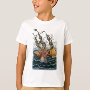 Kraken by Pierre Denys de Montfort, 1801 T-Shirt