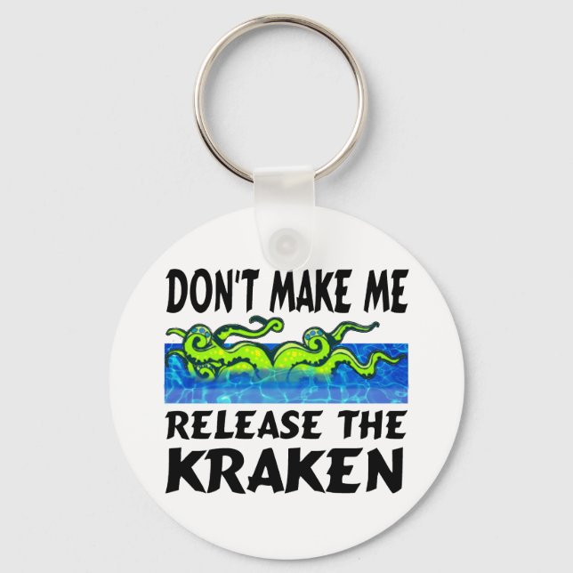 Kraken Novelty Keychain (Front)