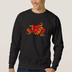 Kraken Ocean Animal Scuba Diving Sea Monster Octo Sweatshirt