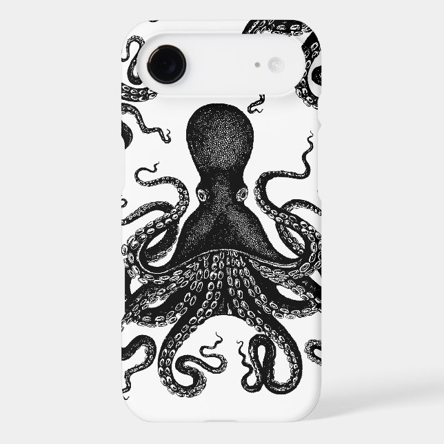Kraken Octopus Case-Mate iPhone Case (Back)