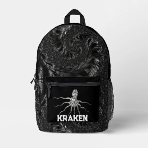 Kraken Printed Backpack