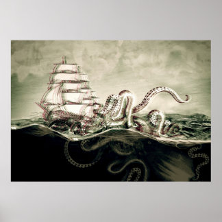 Kraken Seriography Poster