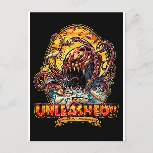 Kraken Unleashed Postcard (Front)