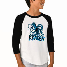 Kraken - Viking's octopus monster on a t-shirt