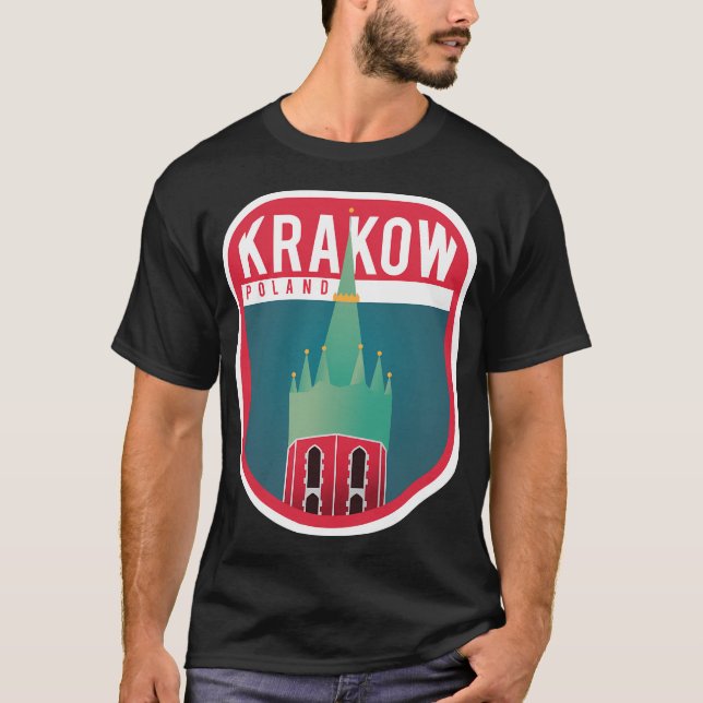 Krakow Badge T-Shirt (Front)