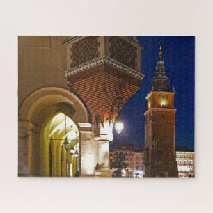 Krakow Cloth Hall and Town Hall Tower Puzzle