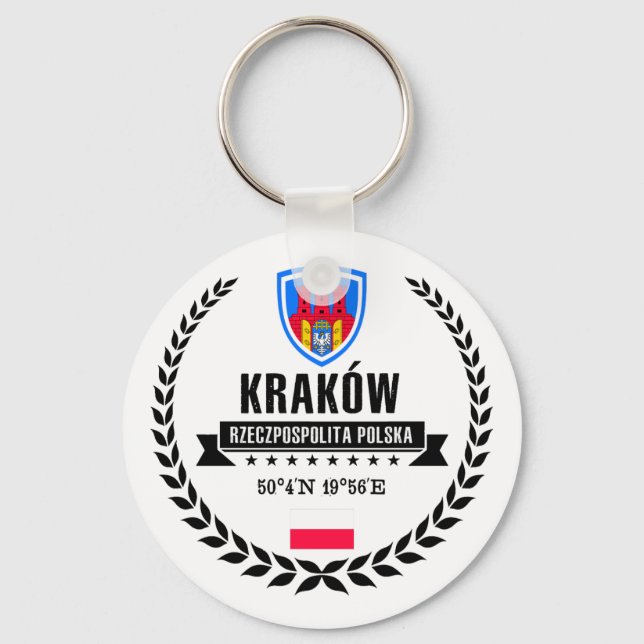Kraków Key Ring (Front)