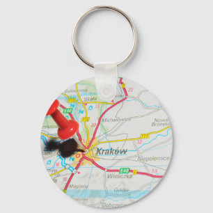Kraków, Krakow, Cracow in Poland Key Ring