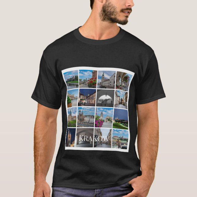 Krakow old town landscapes, Poland T-Shirt (Front)