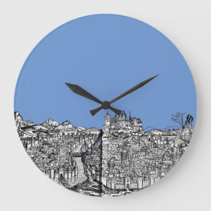 Krakow oldest cities in Poland Large Clock