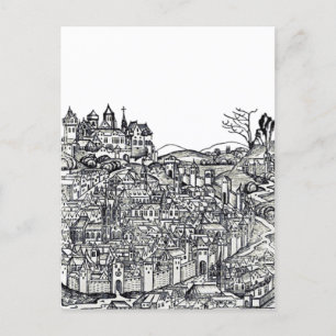 Krakow oldest cities in Poland Postcard