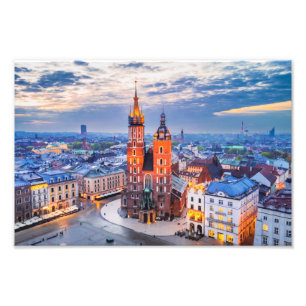 Krakow Photo print, Ryenek Square