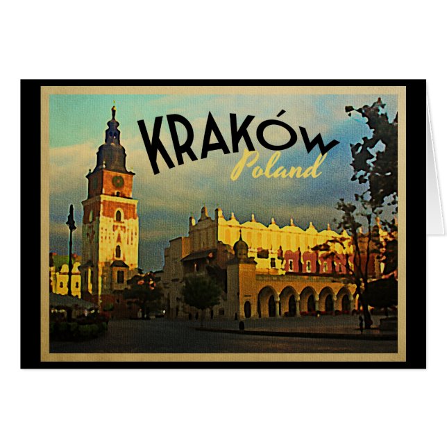 Krakow Poland (Front Horizontal)