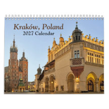Krakow Poland 2027 Calendar