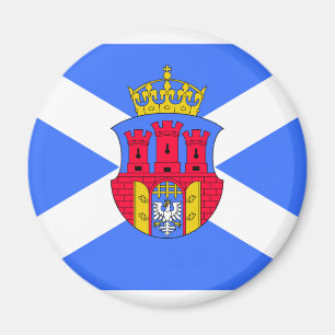 Krakow, Poland flag Magnet