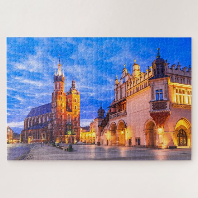 Krakow Poland Jigsaw Puzzle (Horizontal)