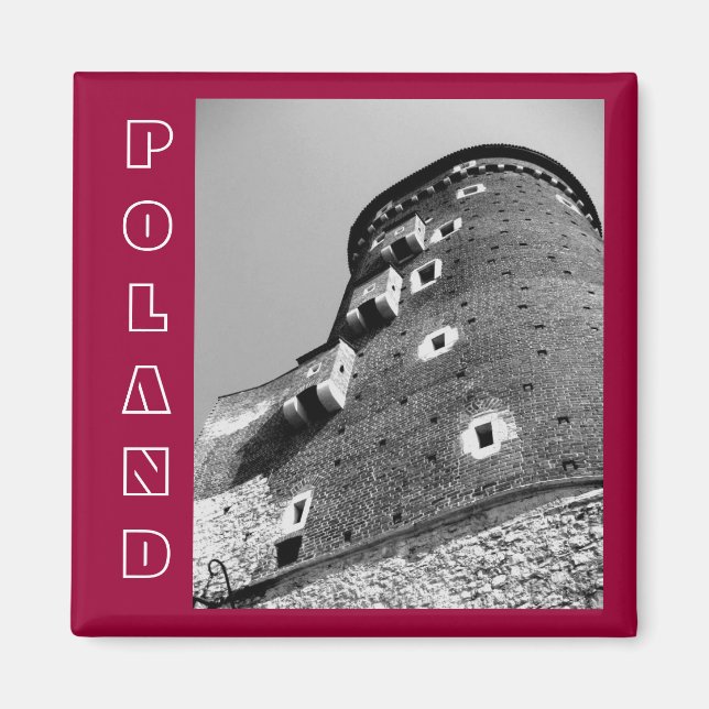 Krakow, Poland Magnet (Front)