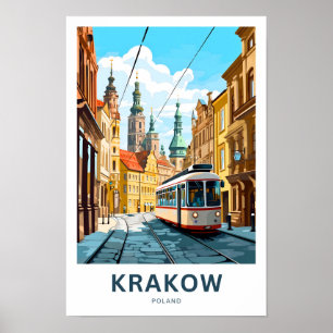 Krakow Poland Travel Print