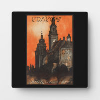Krakow Poland - Vintage Polish Travel Poster
