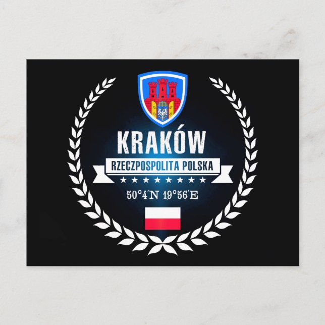 Kraków Postcard (Front)