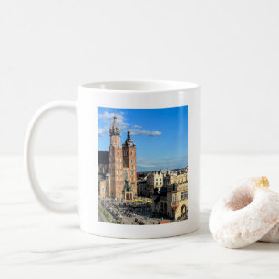 Krakow St Mary's Basilica Old Town Poland Coffee Mug