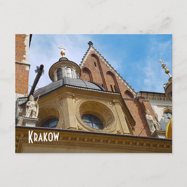 Krakow, Wawel Castle, Cathedral, Europe, Poland Postcard (Front)