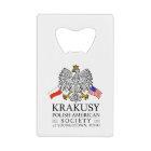 Krakusy Polish American Society Bottle Opener