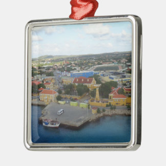 Kralendijk Harborfront Metal Tree Decoration