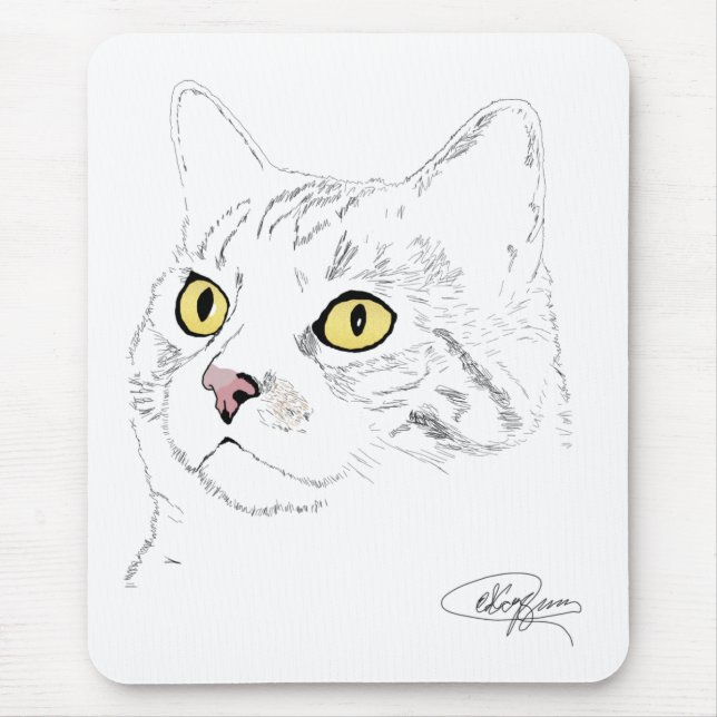 Kramer Drawing Mouse Mat (Front)