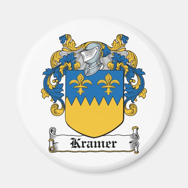 Kramer Family Crest Magnet (Front)