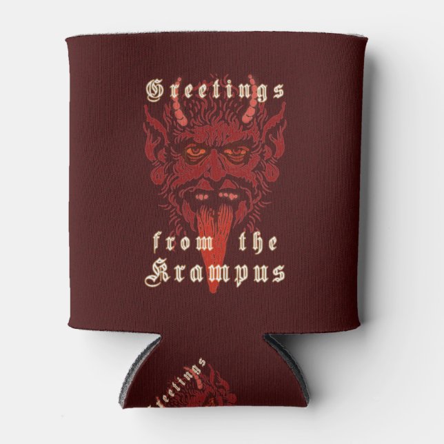 Krampus Can Cooler (Front)