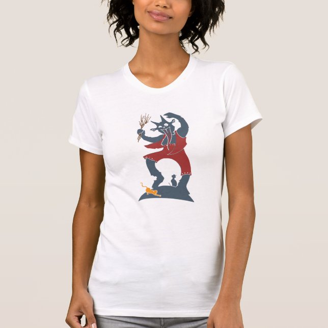 Krampus +Cats T-Shirt (Front)