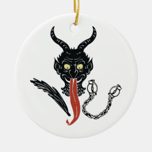 Krampus Ceramic Tree Decoration
