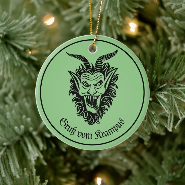 Krampus Ceramic Tree Decoration (Tree)