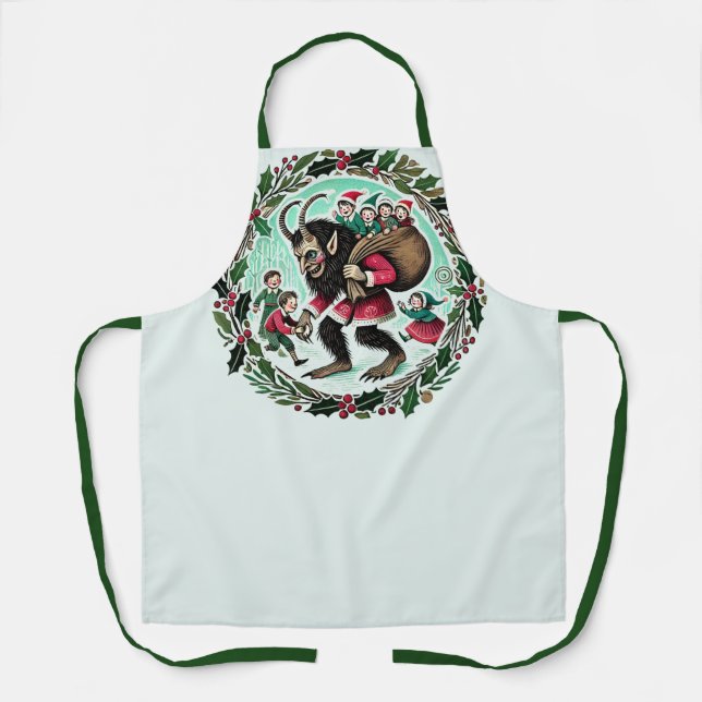 Krampus Christmas                                  Apron (Front)