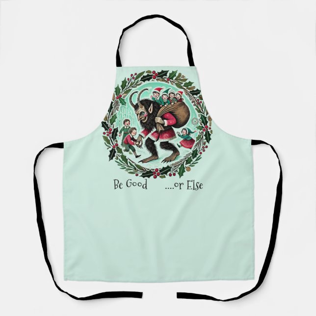 Krampus Christmas                                  Apron (Front)