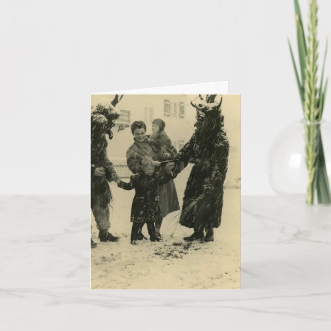 Krampus Christmas Card (Front)