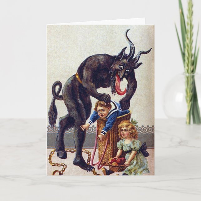 Krampus Christmas Card (Front)