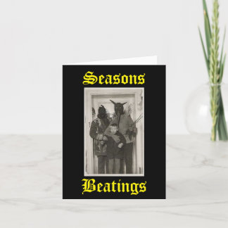 Krampus Christmas Card