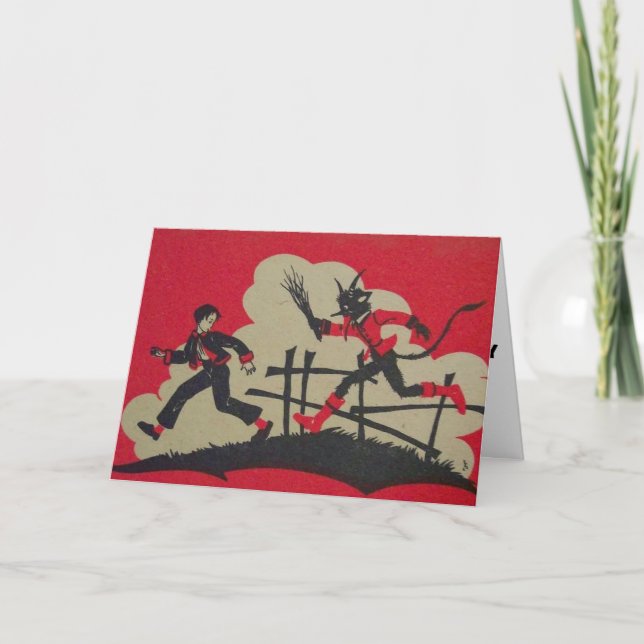KRAMPUS CHRISTMAS CARDS (Front)