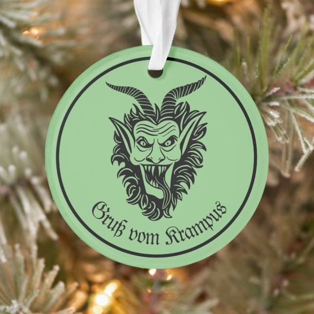 Krampus Christmas Ornament (Tree)