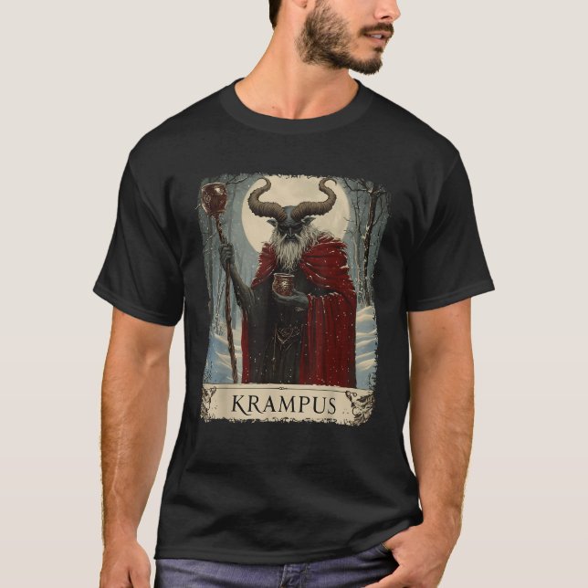 Krampus Christmas Pajama Horror Night Xmas Party T T-Shirt (Front)