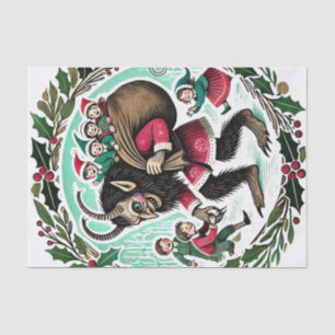 Krampus Christmas Tissue Paper
