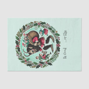 Krampus Christmas Tissue Paper