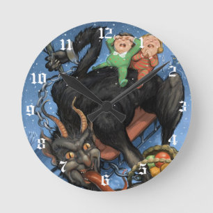 Krampus Clock