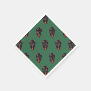 Krampus Cocktain Napkin