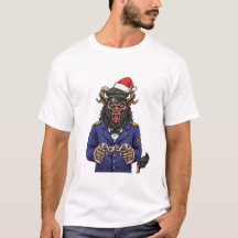 Krampus Cruise Ship Captain Holiday Dark Christmas