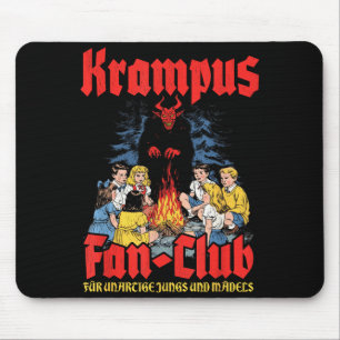 Krampus Fan-club Ugly Xmas German Christmas Demon  Mouse Mat